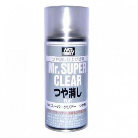 Flat clear spray 170 ml. HOBBY COLOR B514 Flat clear spray 170 ml. HOBBY COLOR B514