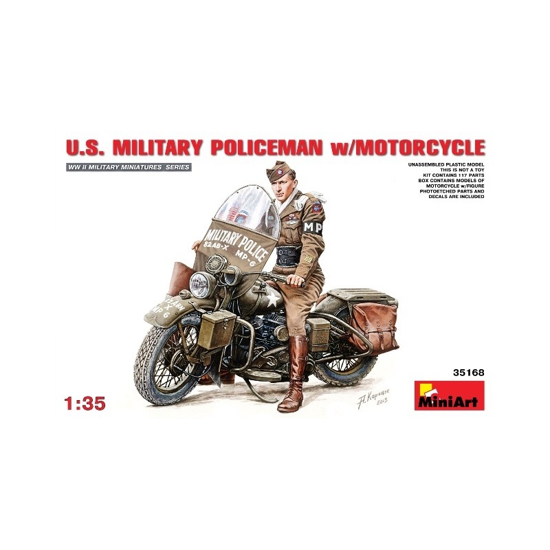 US military policeman. MINIART 35168