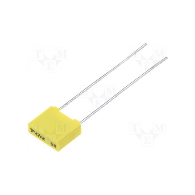 Metallized Polyester Capacitors (MKT), 0.033uF (x5) Metallized Polyester Capacitors (MKT), 0.033uF (x5)