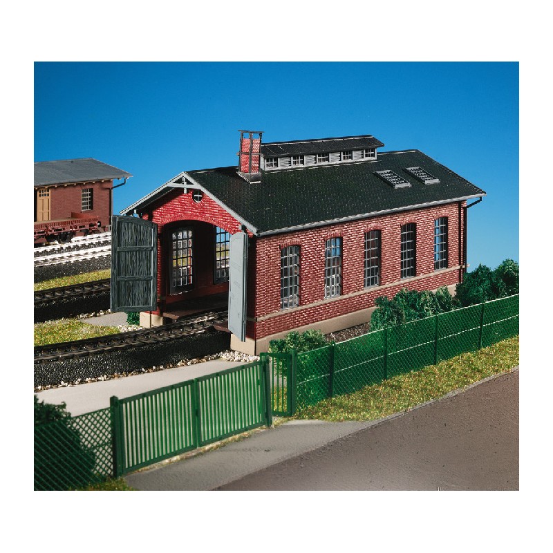 Single track loco shed. KIBRI 39307