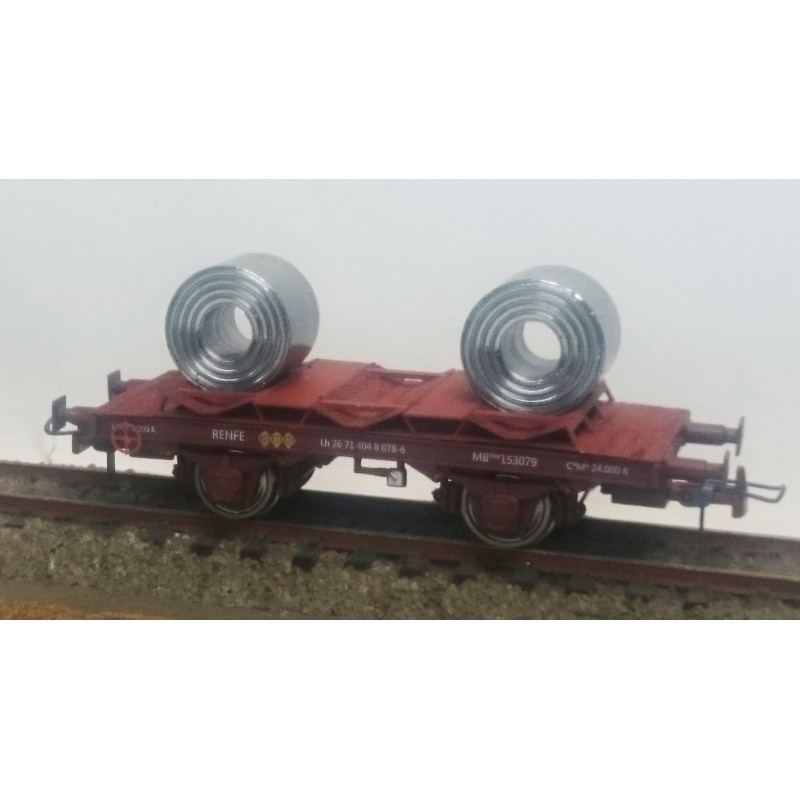 Coils wagon MB-153103, RENFE. KTRAIN 0715C Coils wagon MB-153103, RENFE. KTRAIN 0715C