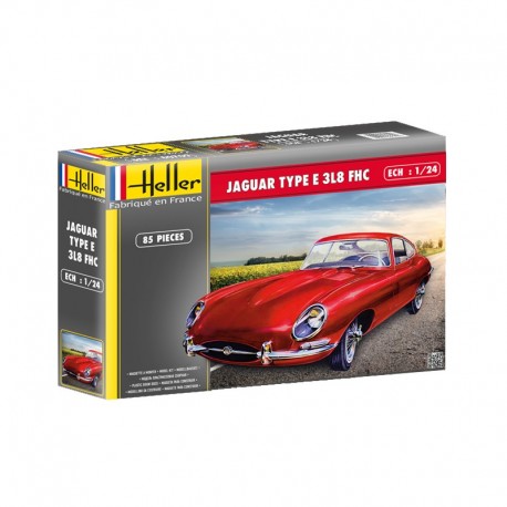 Jaguar E 3L8 FHC. HELLER 80709