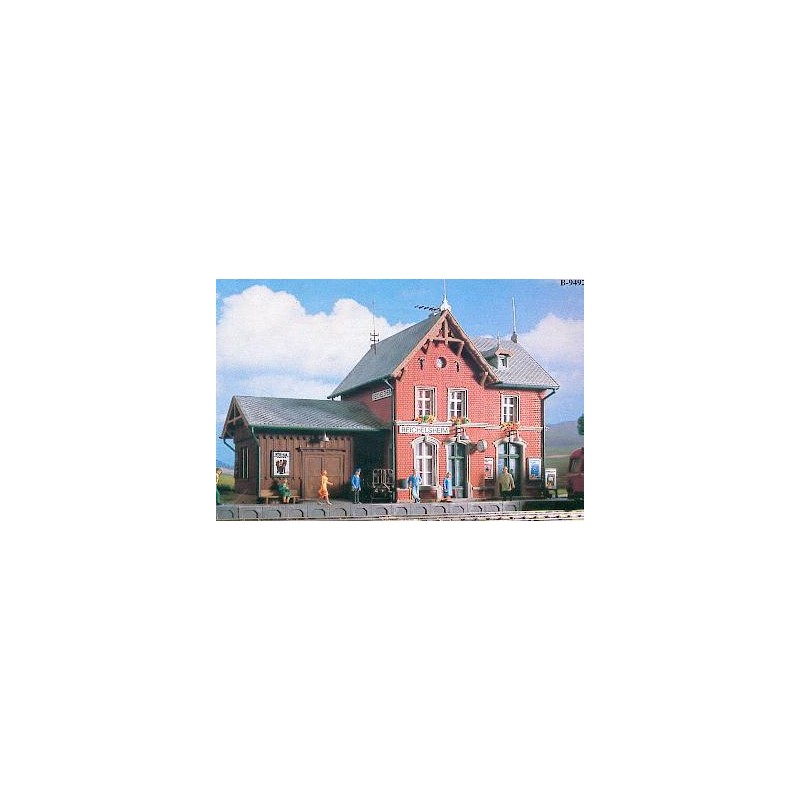 Estación de tren "Reichelsheim". KIBRI 39492