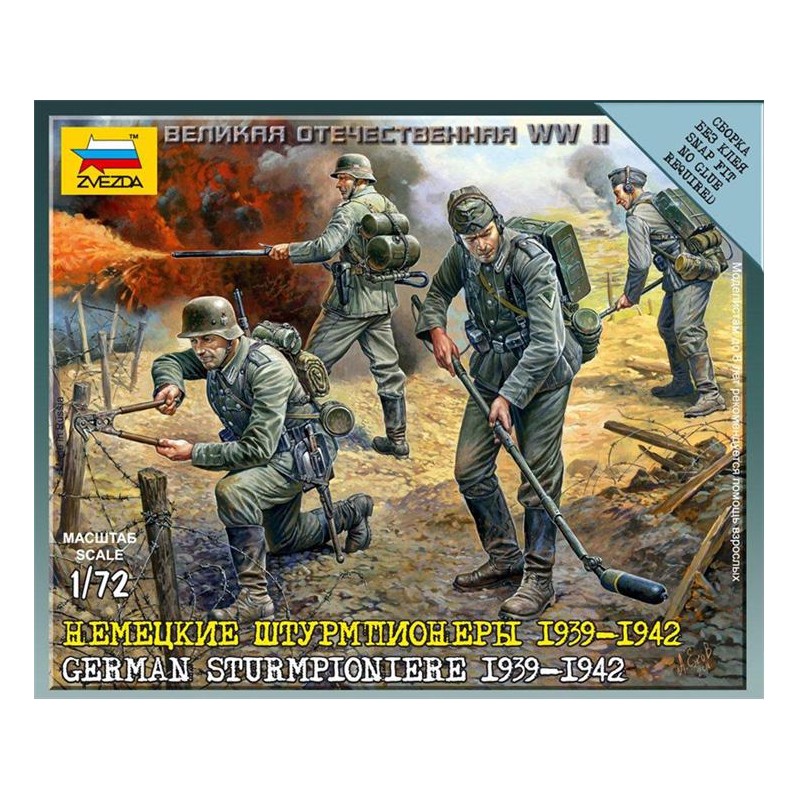 German sturmpioniere. ZVEZDA 6110