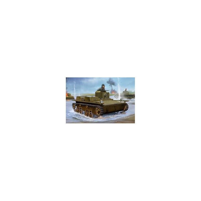 Tanque ligero anfibio T-38. HOBBY BOSS 83865