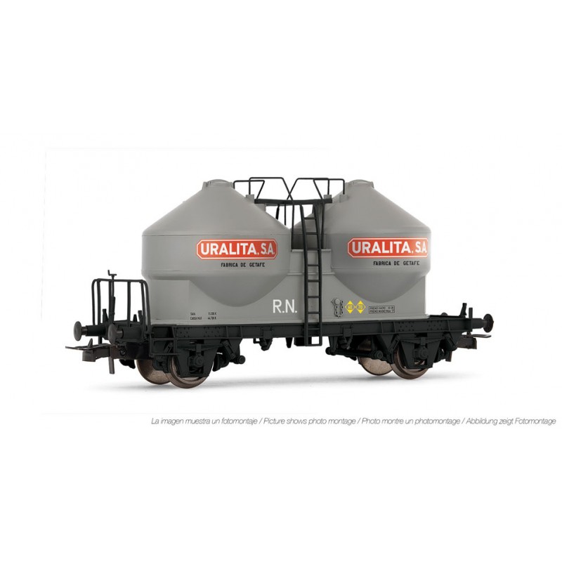 Hopper wagon type Uc "URALITA”. ELECTROTREN 5492 Hopper wagon type Uc "URALITA”. ELECTROTREN 5492