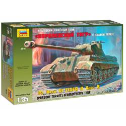 Pz.Kpfm.VI. Tigre II. Torretta Porsche.
