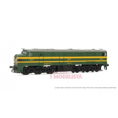 Locomotive diesel 316.017, RENFE. ELECTROTREN 2413