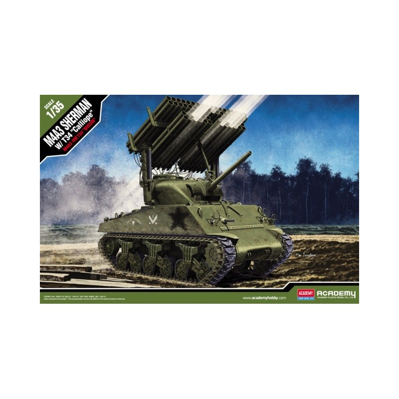 M4A3 Sherman 'Calliope'. ACADEMY 13294
