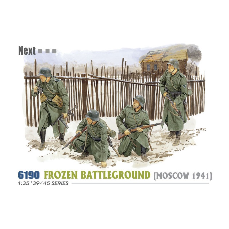 Campo de batalla congelado (Moscow 1941). DRAGON 6190