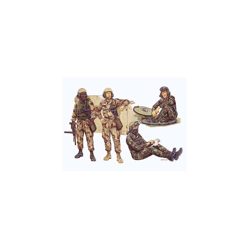 US tank crew. DRAGON 3010 DRAGON 3020 US tank crew. DRAGON 3010 DRAGON 3020