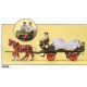 Wagon with tarpaulin. PREISER 30446