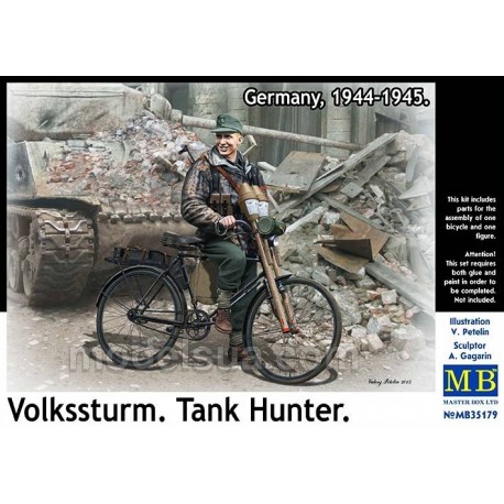 Volkssturm. Tank hunter. MASTER BOX 35179