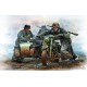 Motociclistas alemanes, WWII. MASTER BOX 35178