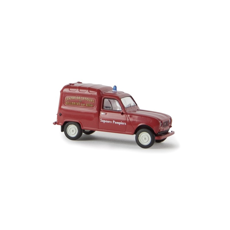 Renault 4 "Pompiers". BREKINA 14714 Renault 4 "Pompiers". BREKINA 14714