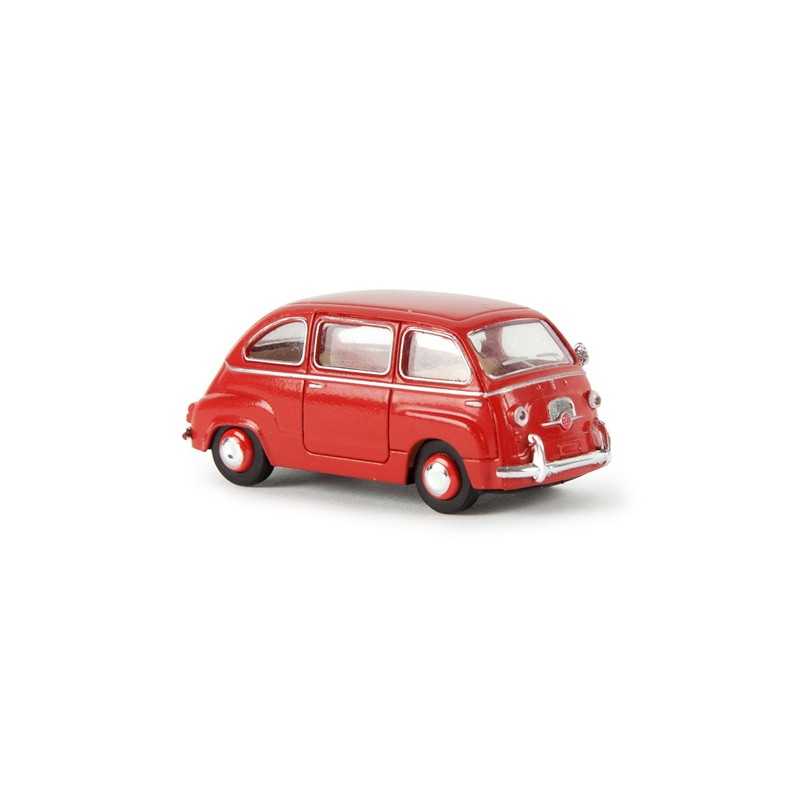 Fiat Multipla, rojo. BREKINA 22469