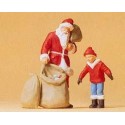 Santa Claus and child. PREISER 65335