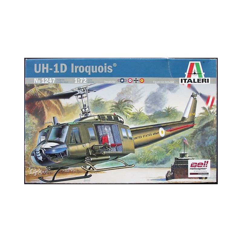 UH-1D Iroquois. ITALERI 1247