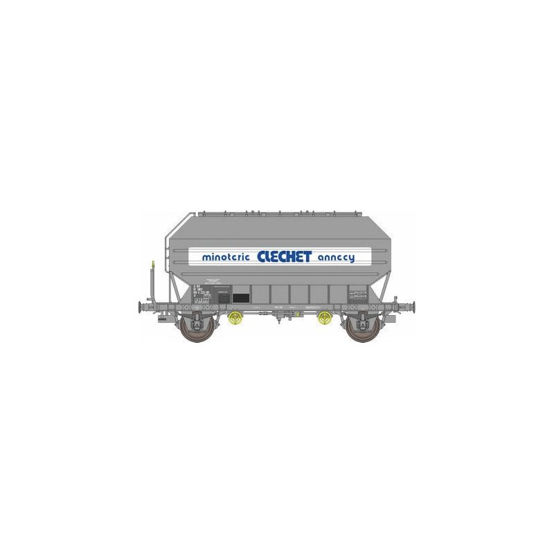 Cereal wagon Minoteire Clechet, SNCF. REE MODELES WB-325 Cereal wagon Minoteire Clechet, SNCF. REE MODELES WB-325