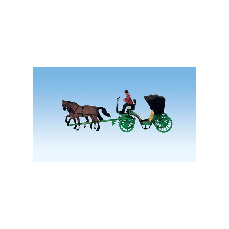 Carruaje de caballos. NOCH 16708
