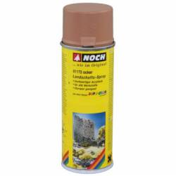 Spray, ochre.