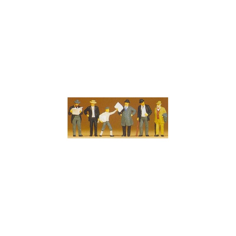 Hombres de principios de siglo. PREISER 12133 Hombres de principios de siglo. PREISER 12133