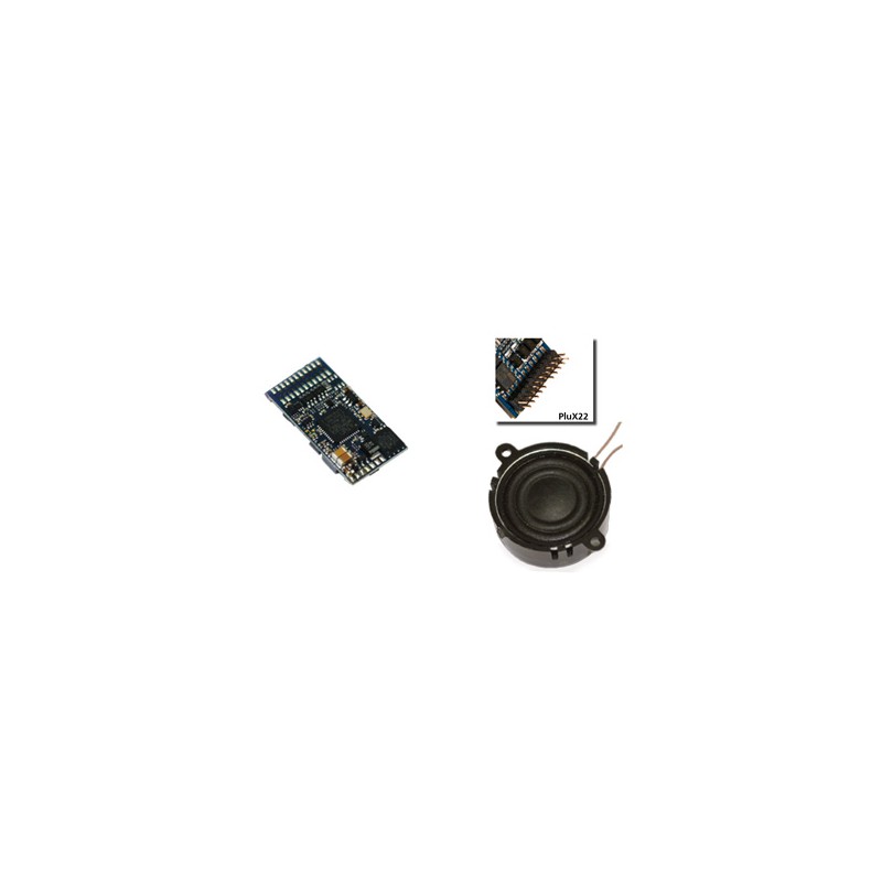 Decoder Loksound 4.0, 22 pins. ESU 56497