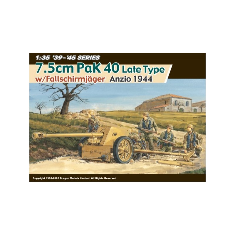 7.5cm Pak 40. DRAGON 6250