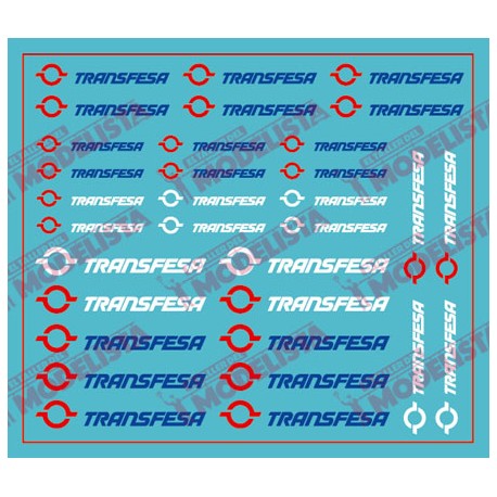 Modern Transfesa logos. ETM 9003. ETM 9030