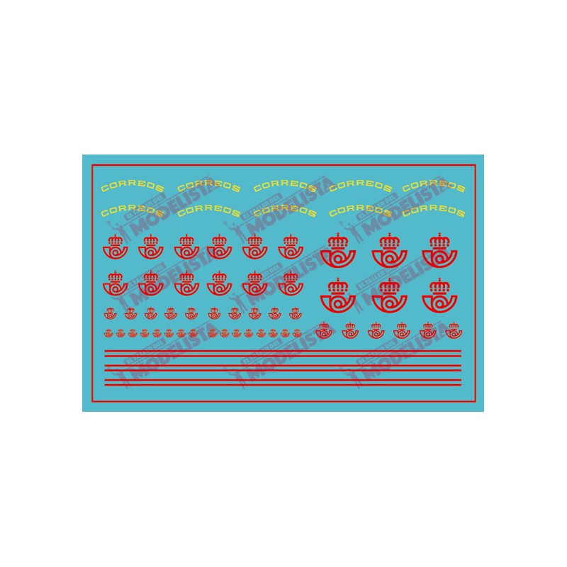 Logotipos de Correos antiguos. ETM 9037