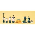 Funeral católico con accesorios. PREISER 79194