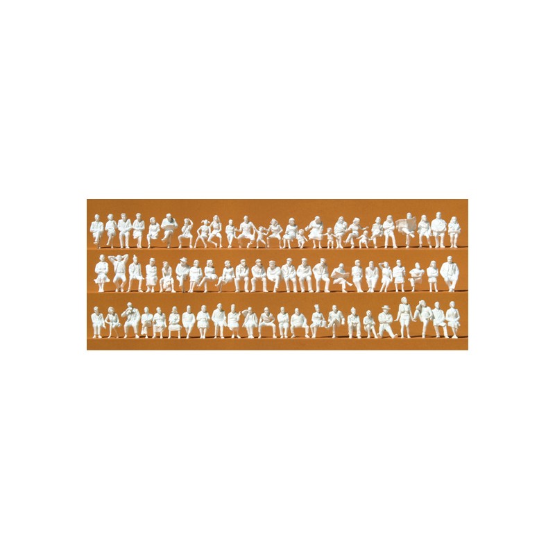 72 figuras sentadas. PREISER 16358