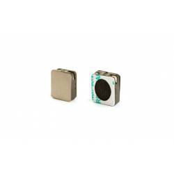 Haut-parleur rectangulaire, 8 ohms. 14 x 12 millimètres.