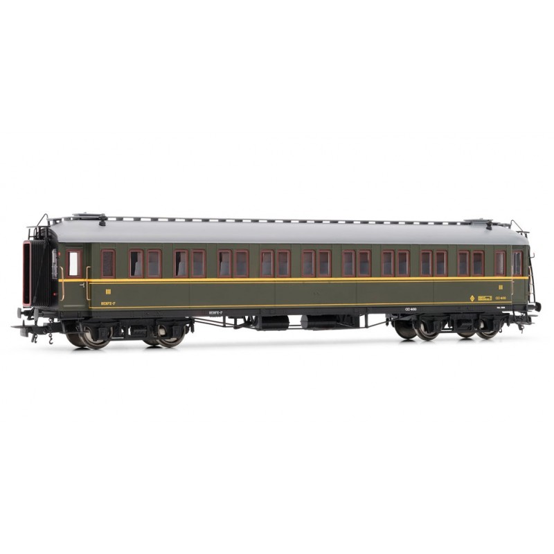 3rd class coach, RENFE - CC 400. ELECTROTREN 15015 3rd class coach, RENFE - CC 400. ELECTROTREN 15015