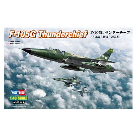 F-105G Thunderchief. HOBBY BOSS 80333