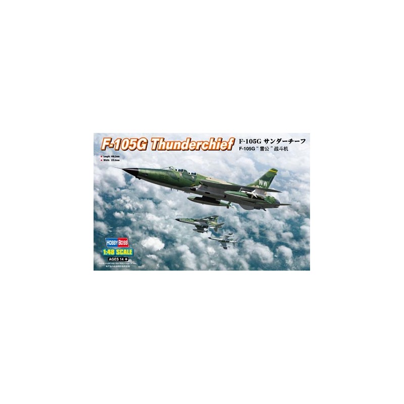 F-105G Thunderchief. HOBBY BOSS 80333