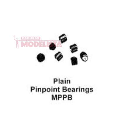 Plain pinpoint bearings (x50). MARKITS MPPB