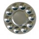 Highly durable aluminum palette with 10 wells. CHAVES 52101