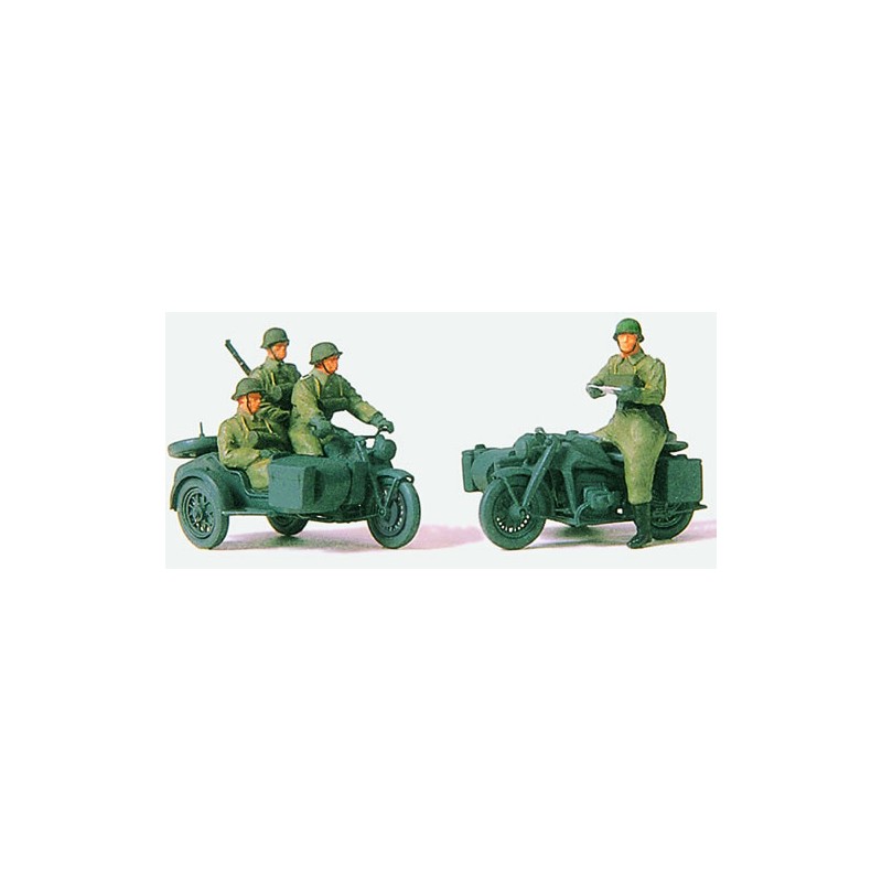 Soldados en moto. PREISER 72538 Soldados en moto. PREISER 72538