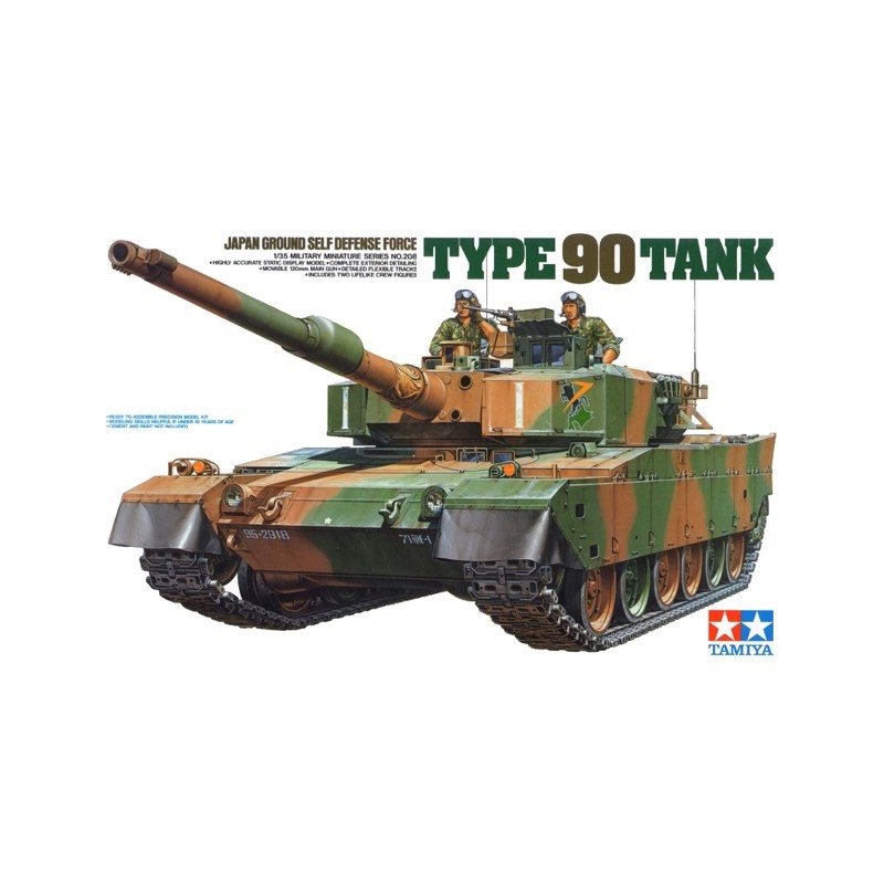 Tanque japonés tipo 90. TAMIYA 35208