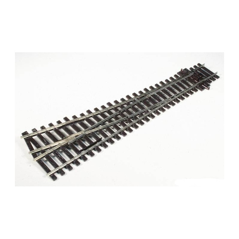 Desvío medio derecha electrofrog. PECO SL-E195 Desvío medio derecha electrofrog. PECO SL-E195