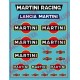 Calcas para Lancia Delta, Martini. ETM 8004