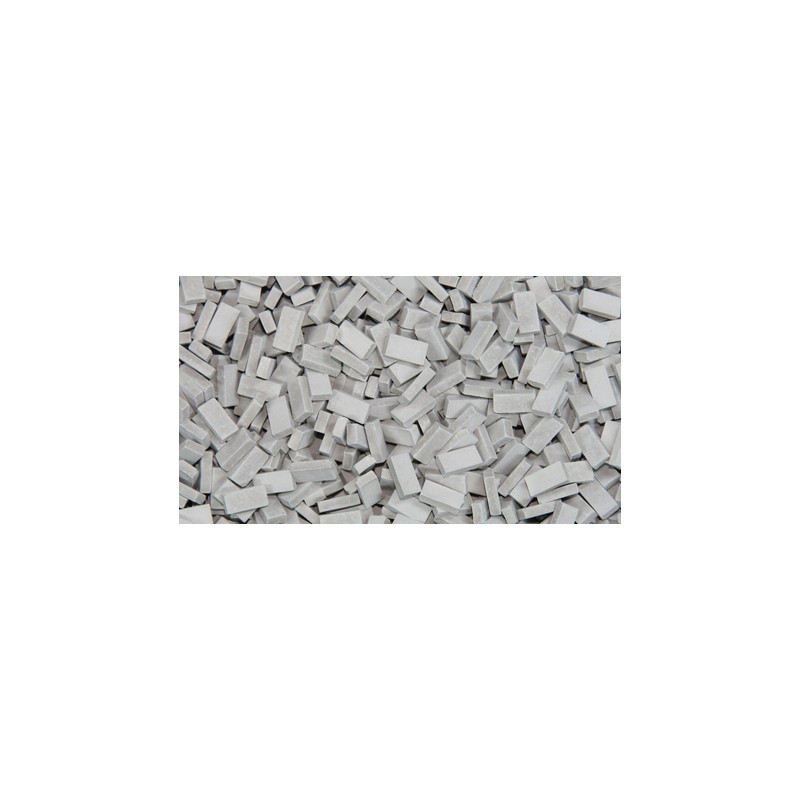 Ladrillos, gris oscuro. JUWEELA 23013