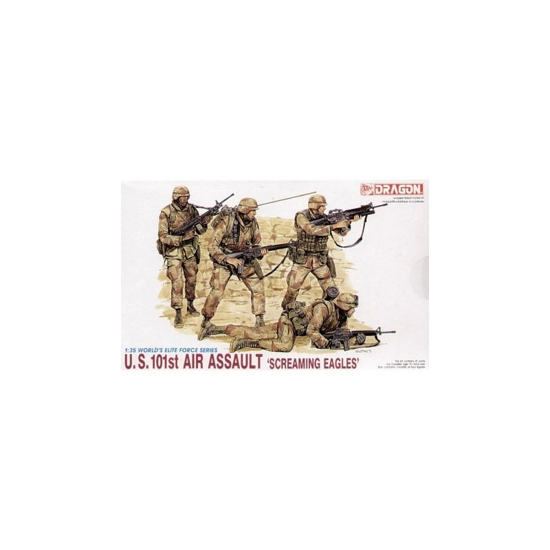 US 101st Air Assault soldiers. DRAGON 3011