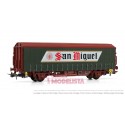 Vagón cervecero "San Miguel". RENFE. ELECTROTREN 1628
