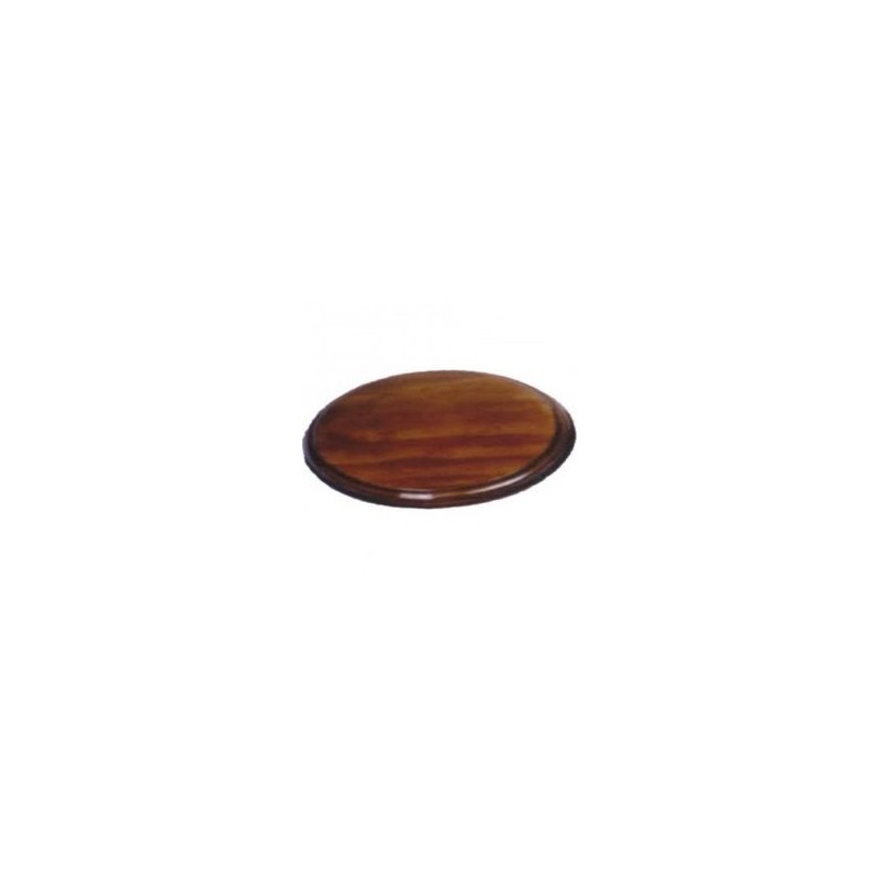 Peana oval, 15 x 9 cm.