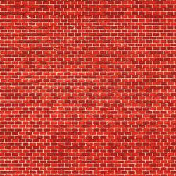 Brick wall.
