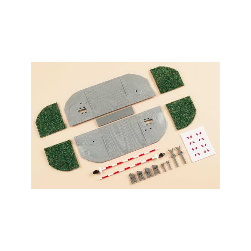 Level crossing with barrier. AUHAGEN 41604 Level crossing with barrier. AUHAGEN 41604
