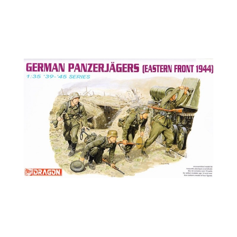 Panzerjagers alemanes, Frente del Este 1944. DRAGON 6058 Panzerjagers alemanes, Frente del Este 1944. DRAGON 6058