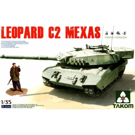 Canadian MBT Leopard C2. TAKOM 2003